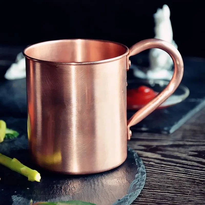 Медная кофейная чашка Питьевая кружка бутылка для воды на открытом воздухе вина