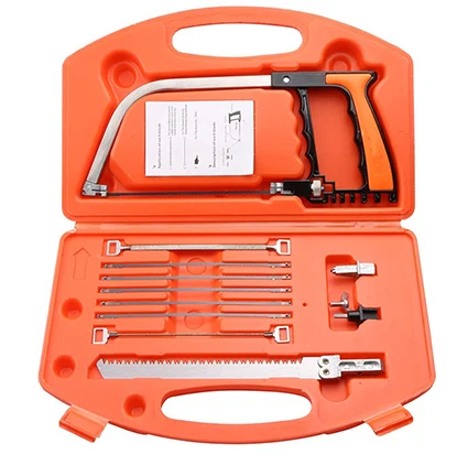 11 in 1 Saw Set Волшебная многофункциональная ручная пила, набор, Деревообрабатывающая универсальная ручная пила, мини-ножовка, сделай сам, для дерева, кухни, стеклокерамической плитки, металлическая пила - Цвет: 11 in 1 Saw Set
