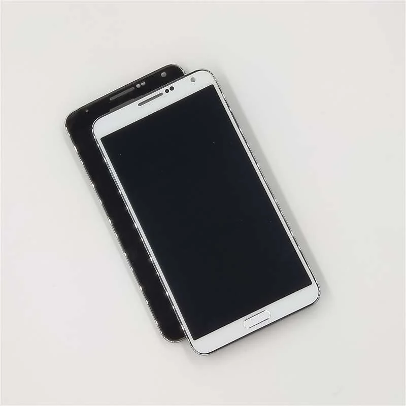 Можно регулировать яркость для Samsung Note 3 Note3 N9005 N900 N900A ЖК-дисплей с рамкой