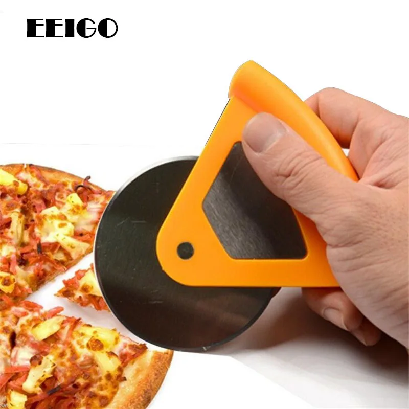 Нож для пиццы круглая из нержавеющей стали F152 | Дом и сад