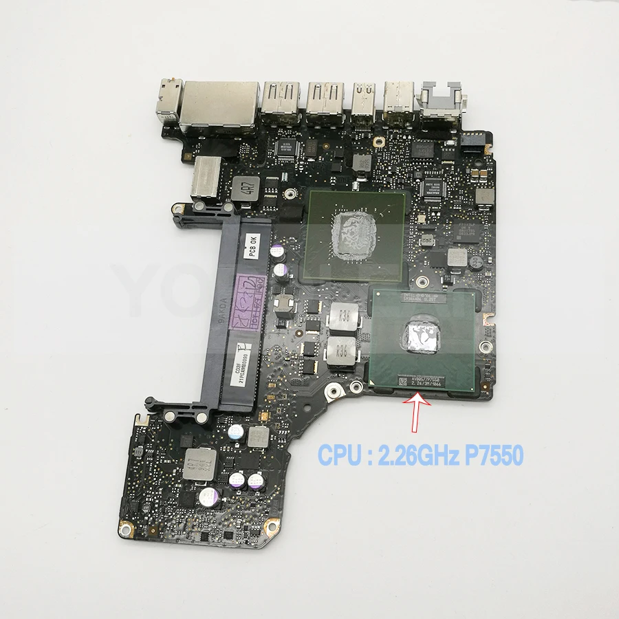 Полностью протестированная материнская плата для Macbook Pro 1" A1278 2,26 GHz P7550 820-2530-A Mid 2009 EMC 2326