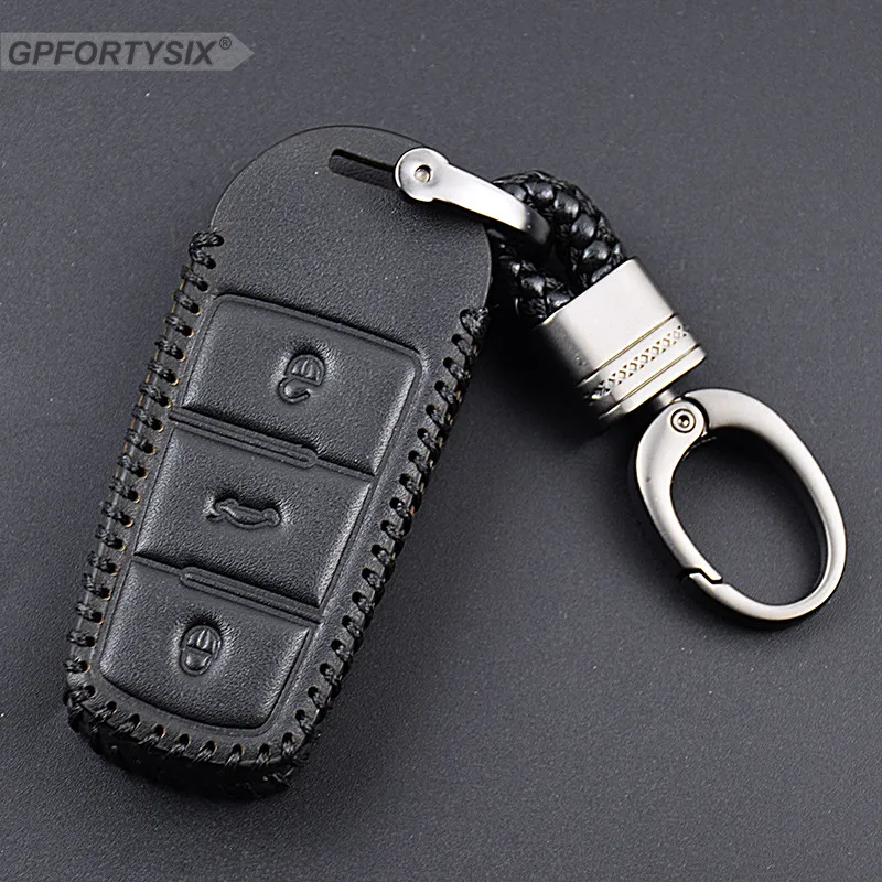 Кожаный чехол для ключей стайлинга автомобиля Volkswagen VW CC Passat B6 B7 3C Maogotan R36 B5 B7L