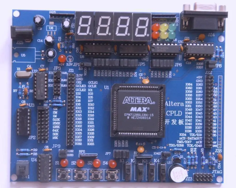

Для макетной платы Epm7128slc84 Altera EPM7128