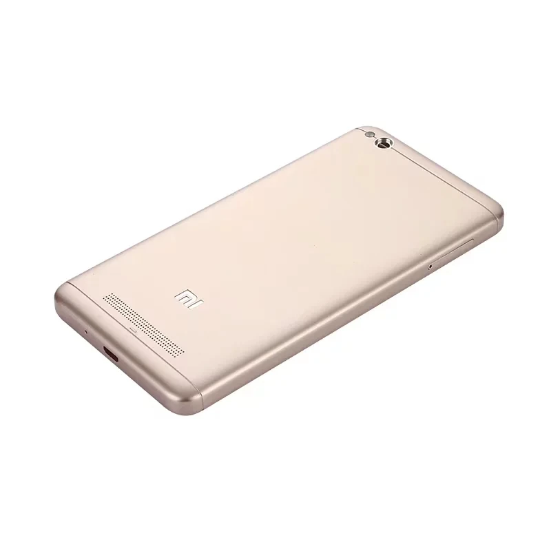 Официальная оригинальная Задняя крышка батареи для Xiaomi Redmi 4A Жесткий пластиковый Чехол Корпус Запасные части+ лоток со слотом для сим-карты