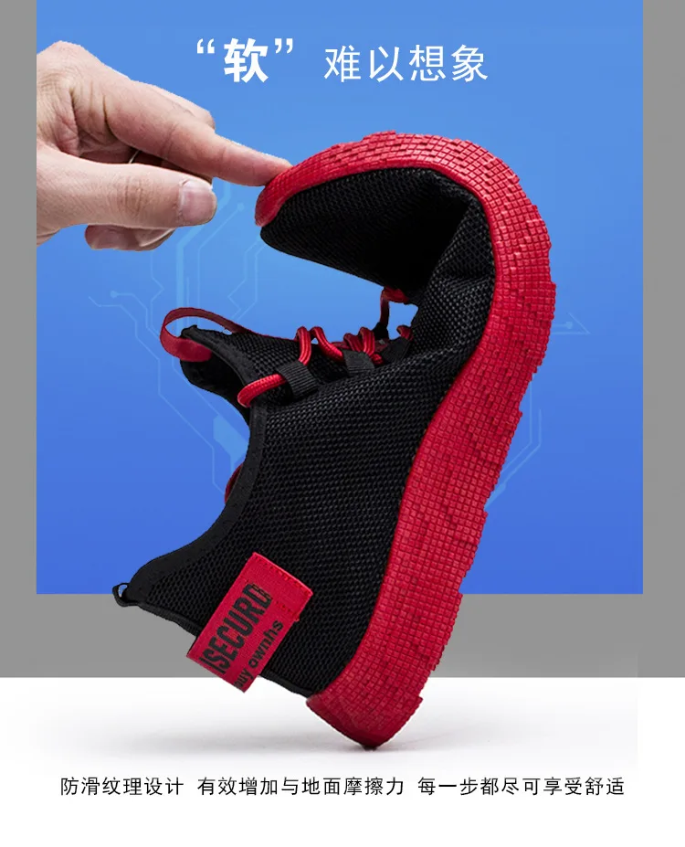 Men Sport Running Shoes White Sneakers Breathable Mesh Outdoor Athletic Shoe Light Male Shoe Zapatillas Hombre Deportiva BLACK