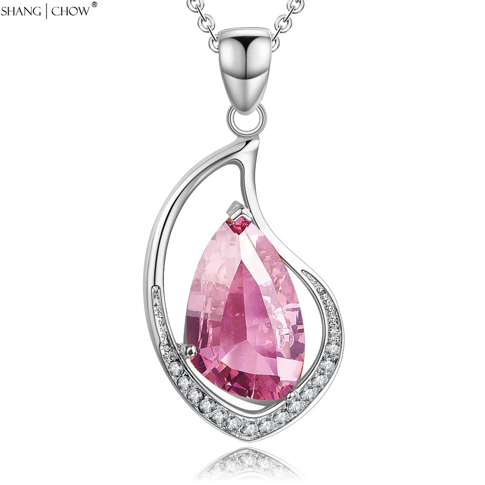 Женская подвеска P0401 из стерлингового серебра 925 пробы с розовыми кукольными