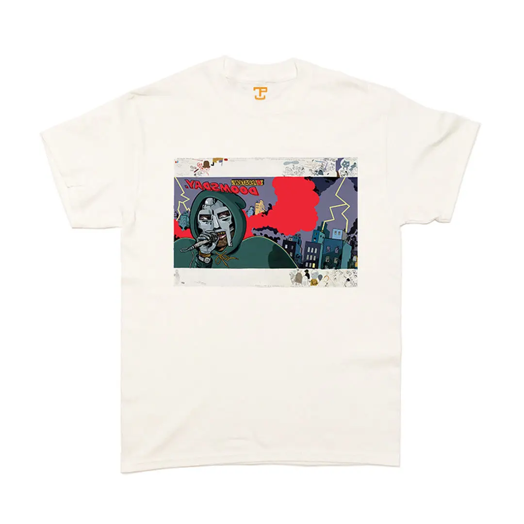 Doomsday MF DOOM Мужская футболка s xxl в стиле хипстер и Свэг|Мужские футболки| |