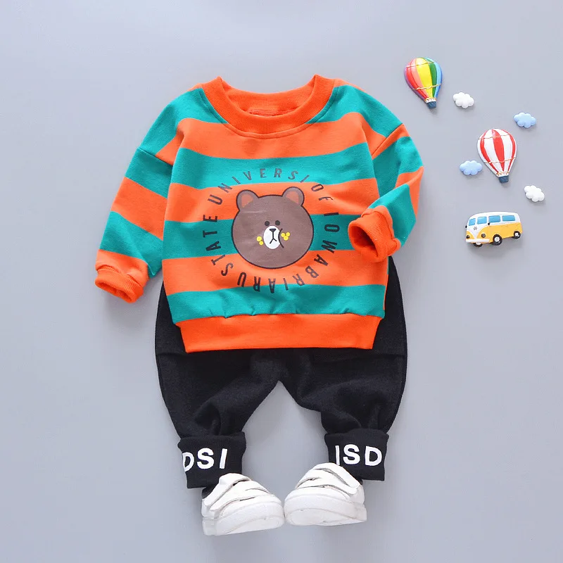 Костюм для мальчиков 2019 новый детский комплект из 2 предметов на весну и осень