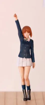 Kawaii аниме локомотив девушка 1:35 масштаб Darjeeling Malang Frosen миниатюрные неокрашенные DIY