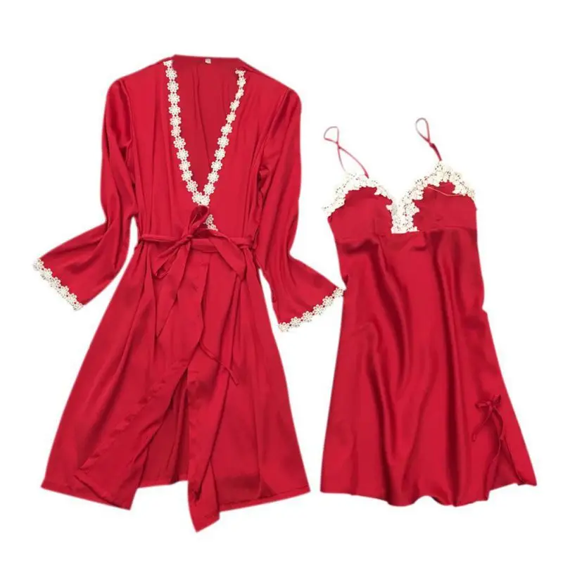 Женский халат ночная рубашка + банный комплект из двух предметов женский