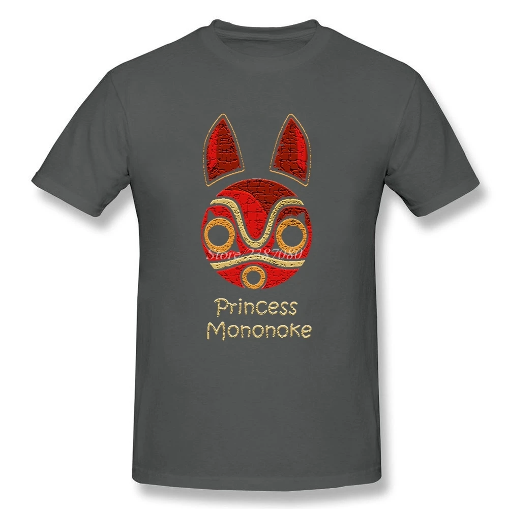 Поп Принцесса Мононоке Футболка Camiseta Masculina мужские футболки для всей семьи