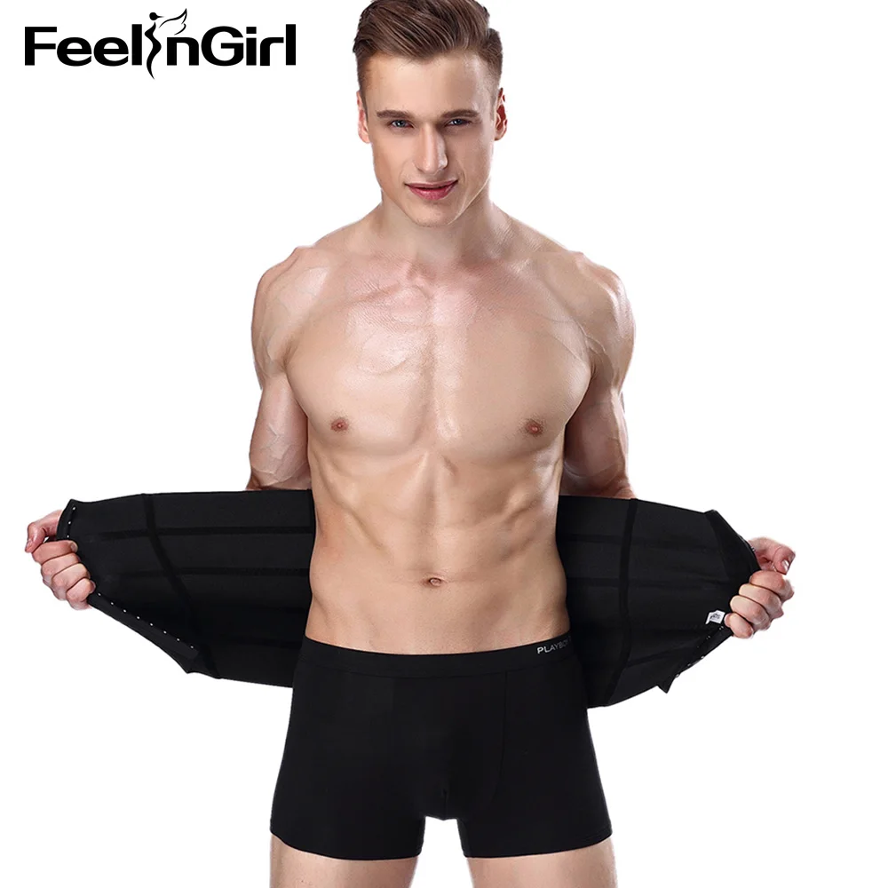Body Shape FeelinGirl латексный мужской корсет, поясной тренер, корсетный корсет, корректирующий корсет для похудения, пояс, пояс, фирменный контрольный пояс, Корректирующее белье - Цвет: Body Shape