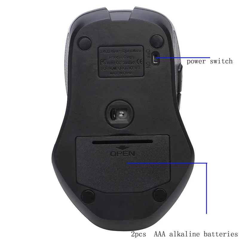 Bluetooth мышь 1600 dpi Регулируемая портативная беспроводная мышь Мыши для ПК/планшета/ноутбука