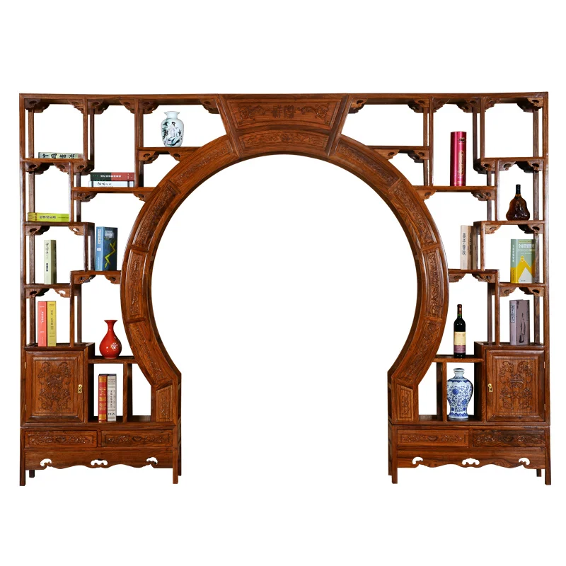 Мебель шкаф витрина для гостиной с деревянными полками элегантный комод 2019|Шкафы