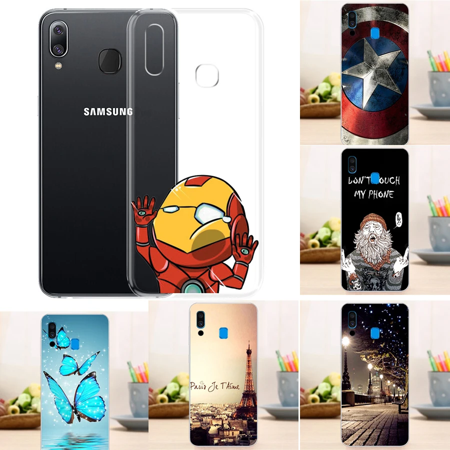 Мягкий силиконовый чехол для Samsung Galaxy A30 GalaxyA30 A 30 A305 A305F A50 A505 A505F|Бамперы| |