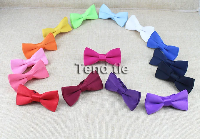 Красочные Мэтт классический маленьких Bowties мальчиков/девочек детский смокинг Bowties Собака Кошка галстук-бабочка