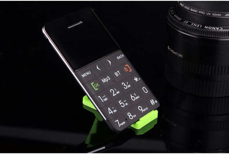 AEKU Qmart Q5 2G GSM карта Мобильный телефон 5,5 мм ультра тонкий карманный мини тонкий 0,96 дюймов Bluetooth циферблат MP3 иврит Русская клавиатура