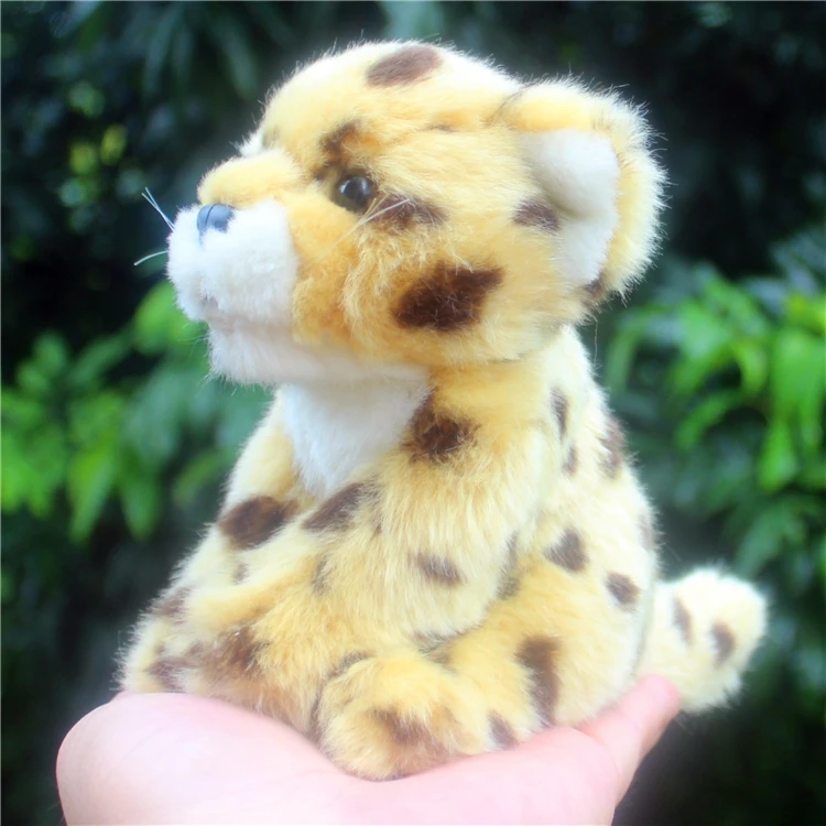 Искусственная игрушка маленькая кукла Гепард мягкие игрушки животные милые