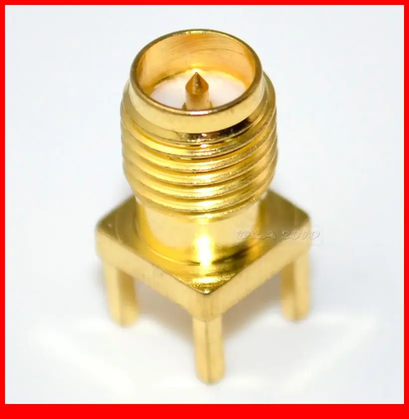 50 шт./лот монтаж печатной платы Женский переходник с прямым разъемом|adapter connector|l