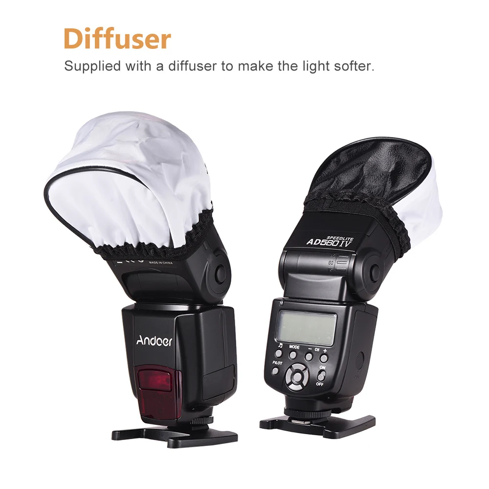 Andoer AD560 IV Pro универсальная камера 2 4G Беспроводная вспышка Speedlite с триггером