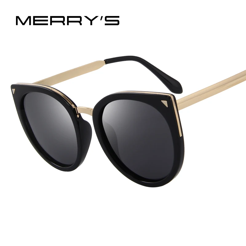 Женские поляризованные солнцезащитные очки &quotкошачий глаз&quot модные с