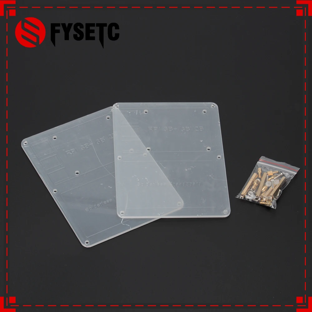 Двухслойная акриловая Монтажная пластина для Raspberry Pi чехол сделай сам прототип