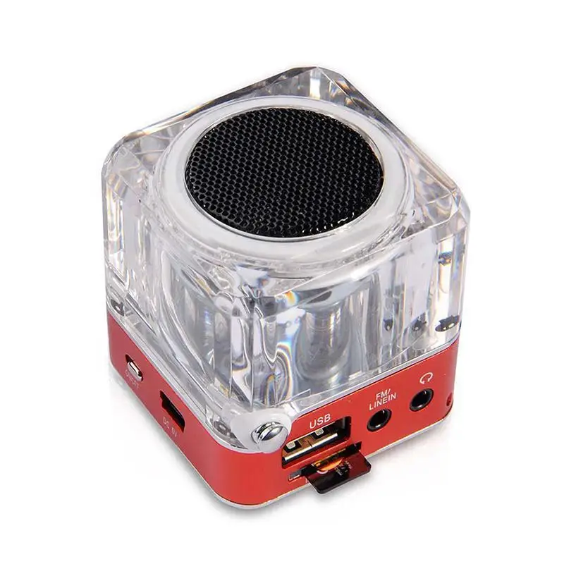 Nizhi TT 028 мини usb MicroSD карта fm радио ЖК дисплей динамик музыкальный mp3