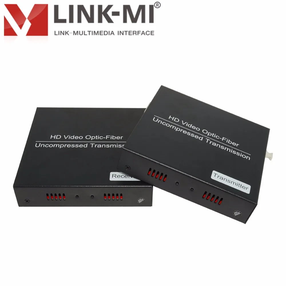 LINK-MI LM-THF107D RS232 аудио DVI через волоконно-оптический расширитель 1 км 1080p сигнал на