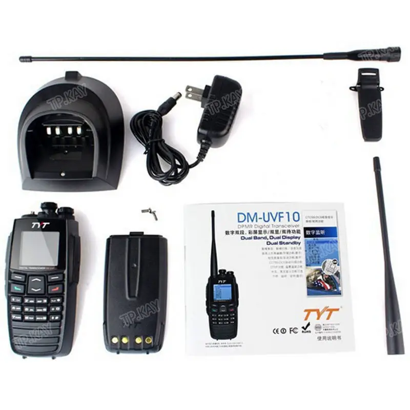 TYT DM UVF10 цифровая двухсторонняя радиостанция 256CH GPS рация DPMR Ham приемопередатчик|ham