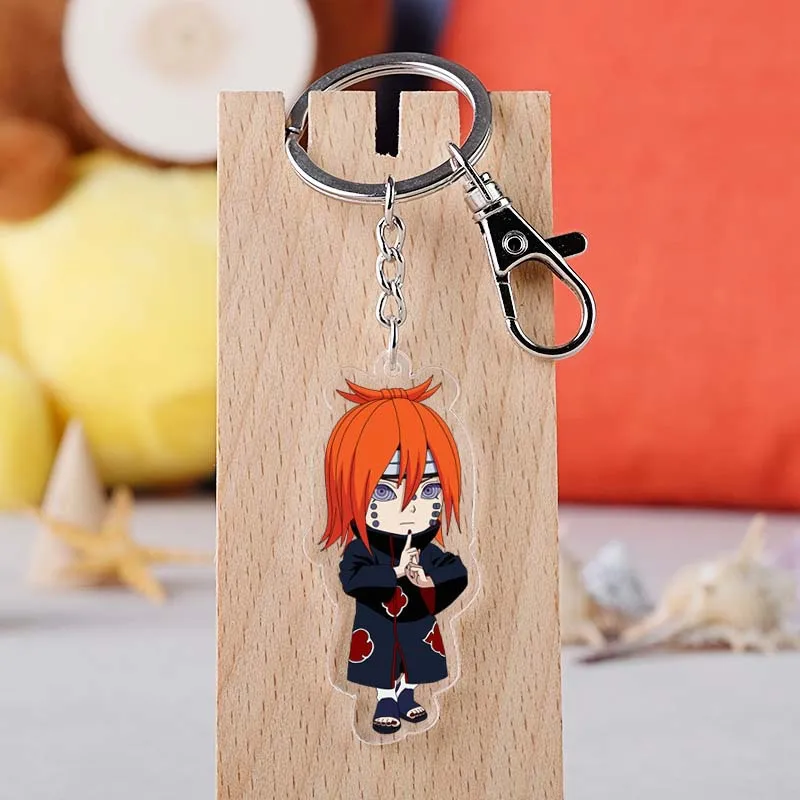 Японский аниме Наруто Pein Akatsuki мультфильм фигурка автомобиля брелок держатель