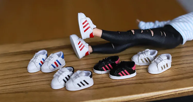 3.2cm Casual shoes 1/6Doll Sport shoes Sneakers Shoes Blyth Canvas Shoes Fit blyth,azone, lati, pullip, ICY