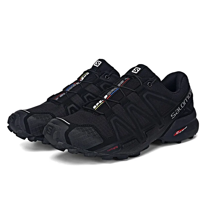 Salomon обувь для мужчин speed Cross 4 CS беговые кроссовки мужские спортивная черный белый
