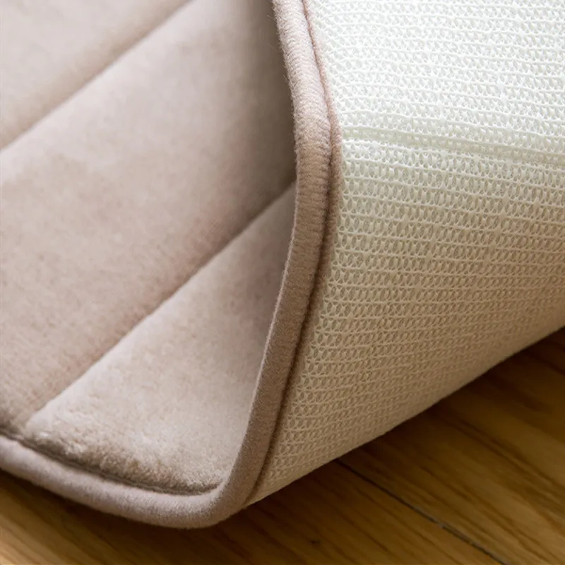 Прямоугольные коврики для ванной комнаты современные мягкие напольный коврик