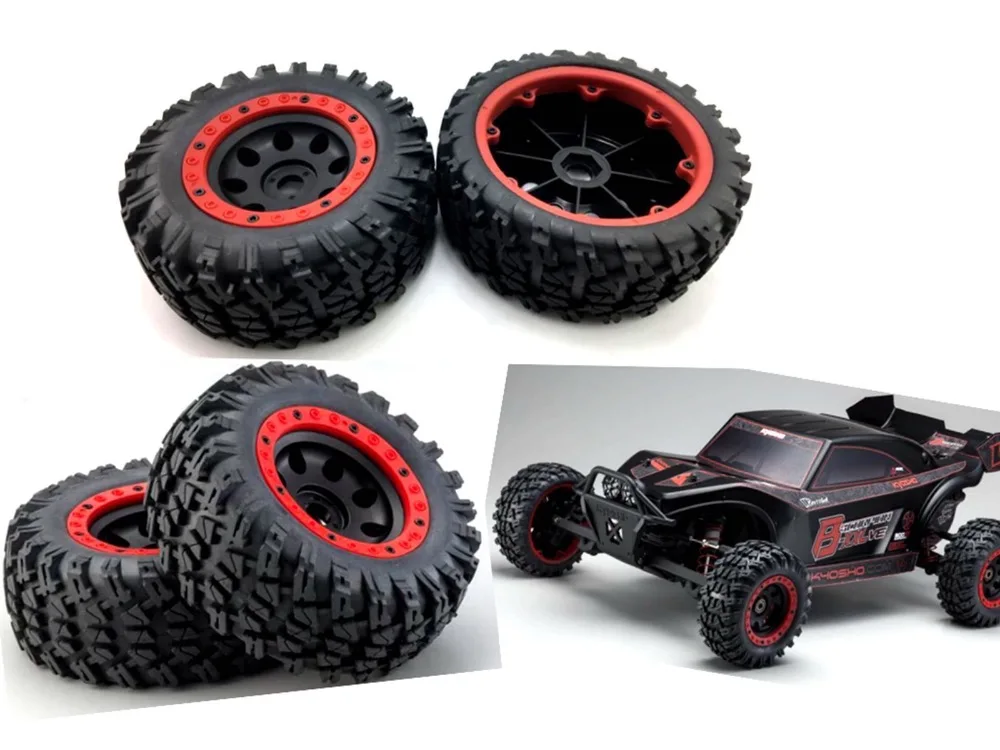 1/8 1/7 Rc набор автомобильных шин и колес 30974 4 шт. багги грузовик Kyosho hobao 8SC TEAMC HOBBYPRO HPI