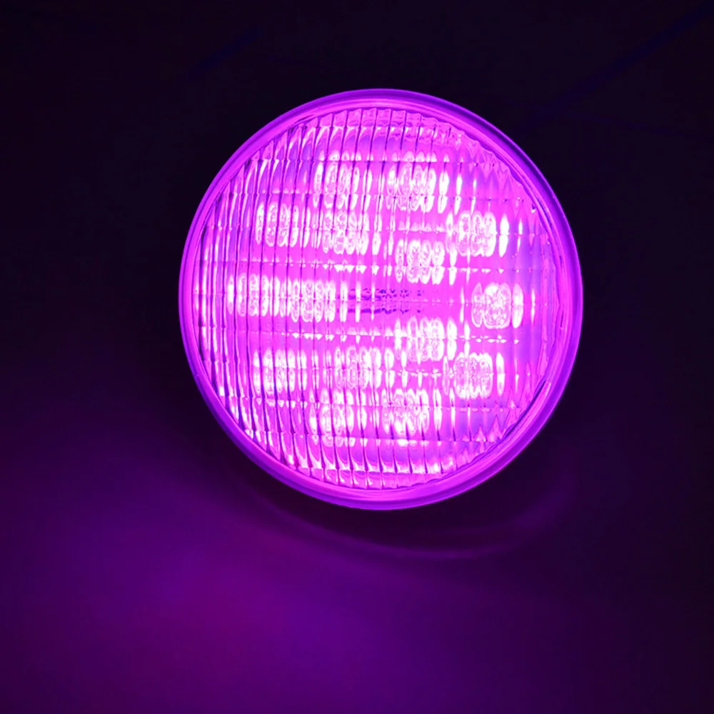 Лампа для бассейна 18 Вт RGB PAR56 подводный свет (12 В постоянного тока) бесплатная