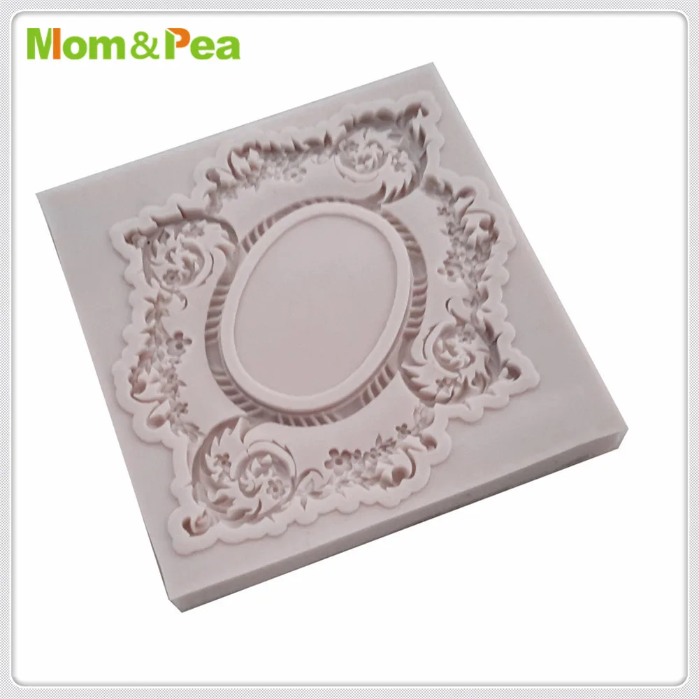 Силиконовая форма Mom &amp Pea MPA1769 в цветочек для сахарной пасты 3D украшение торта