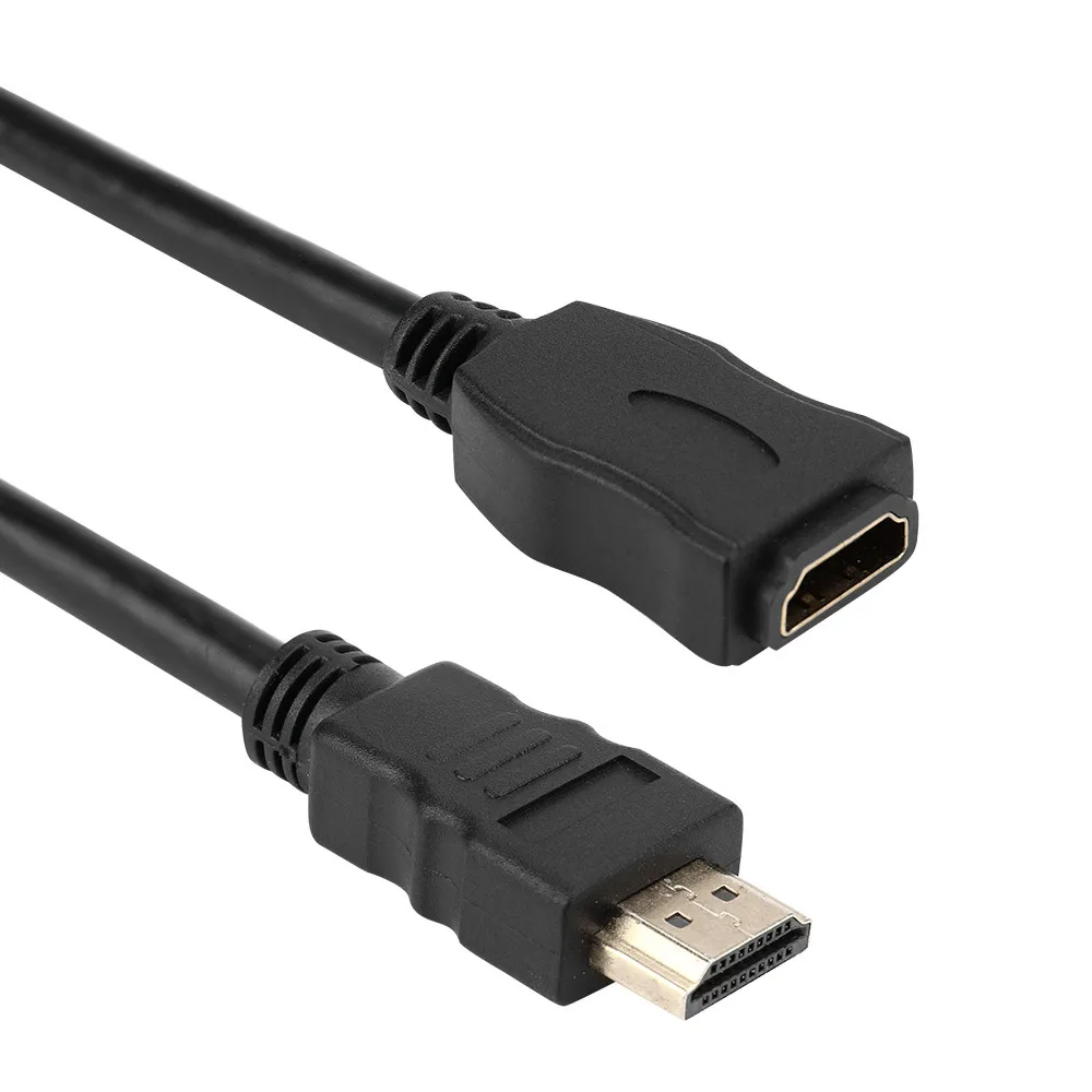 Удлинительный кабель HDMI штырь гнездо v1.4 3D с высокой скоростью Ethernet 2017 новые