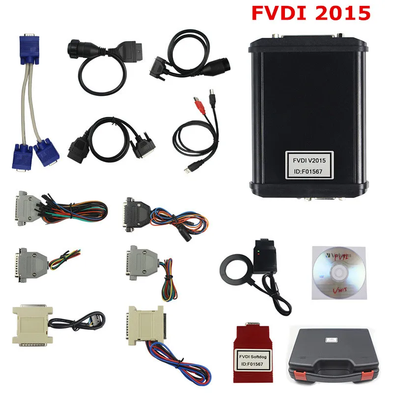 FVDI 2015 Fly FVDI ABRITES Commander онлайн обновление V2018 крышка функция FVDI как VVDI2 для 4th5th автомобиля диагностический инструмент - Цвет: FVDI 2015