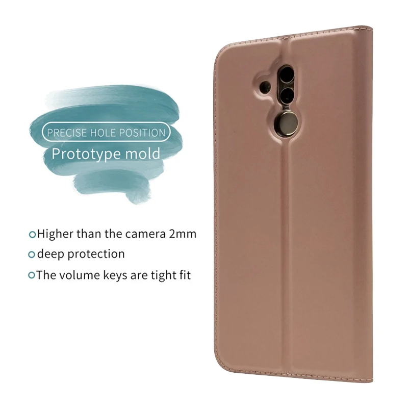 Huawei Коврики 20 облегченная Чехол-кошелек кожаный чехол X Pro Coque подставка Магнитная