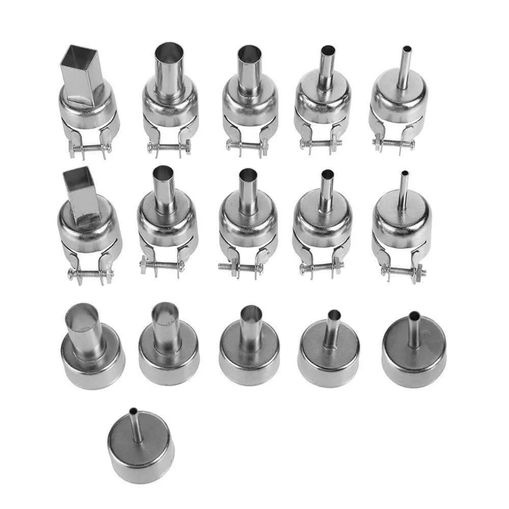 16 шт./компл. Тепловая пушка станция насадок ремонтные инструменты пайка и