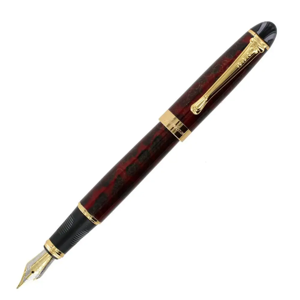 Adeeing Jinhao X450 темно-красная перьевая ручка с золотым перьевым наконечником