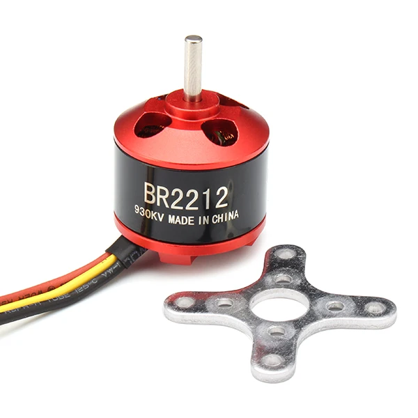 Бесщеточный мотор Racerstar BR2212 930KV 2 4S для радиоуправляемых моделей запчасти
