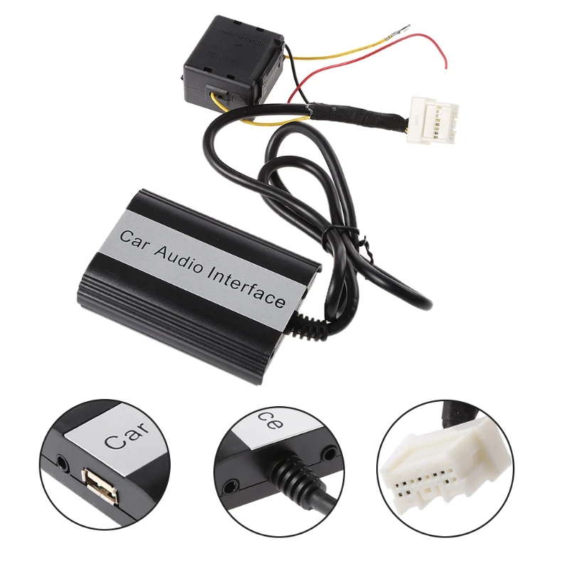 OOTDTY Автомобильный Bluetooth набор MP3 AUX адаптер Интерфейс для Nissan Infiniti 2000 2010|Кабели