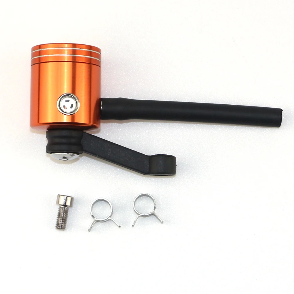 

Orange Motorcycle Master Cylinder Hydraulic Oil Reservoir Tank For Front Brake Clutch Honda Suzuki Yamaha Kawasaki Ducati