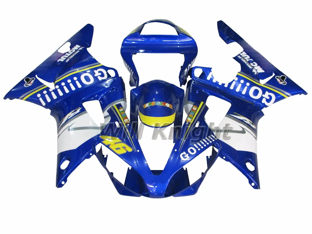 Обтекатель Комплект для Yahama YZF R1 YZF1000 2000 2001 Blue Edition 46 |