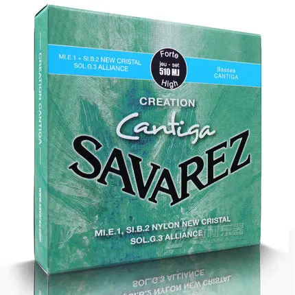 Savarez-juego completo de tensión dura, Set de Cristal, Alianza, Cantiga, serie Cantiga...