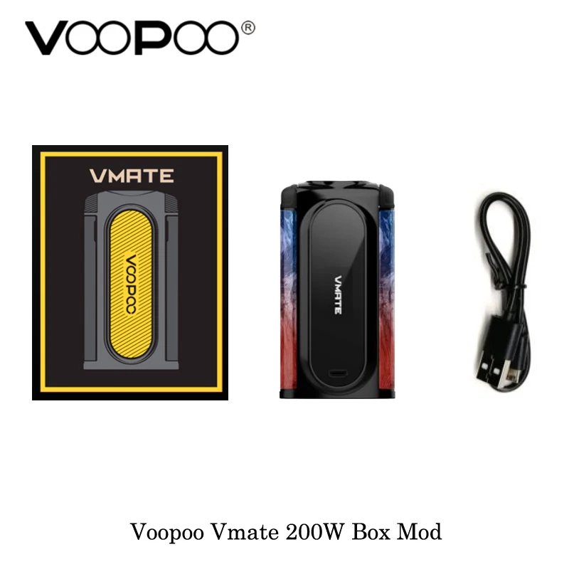 Большая распродажа электронных сигарет vape Mod оригинальный VOOPOO Vmate 200 Вт Двойной