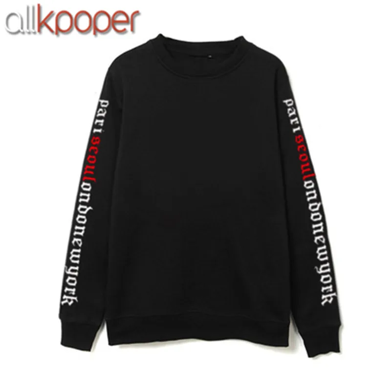 Allkpoper KPOP EXO Xiumin Свитшот Got7 JACKSON унисекс Джемпер Пуловер С Капюшоном