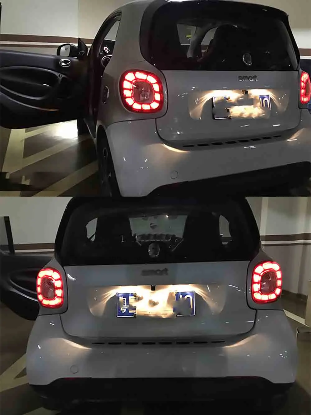 Задний светильник в сборе для Mercedes new Smart fortwo 453 forfour 453 светодиодный приводной светильник светодиодный ходовой тормозной светильник сигнал поворота