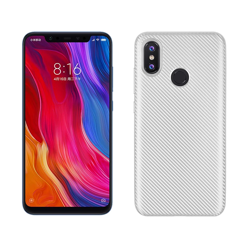 углеродные волокна узор силиконовый чехол на xiomi xiaomi mi 8 ехлы мягкий селиконовые